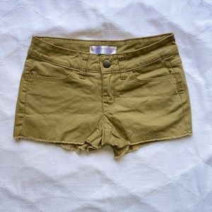 Girls no boundaries beige shorts
